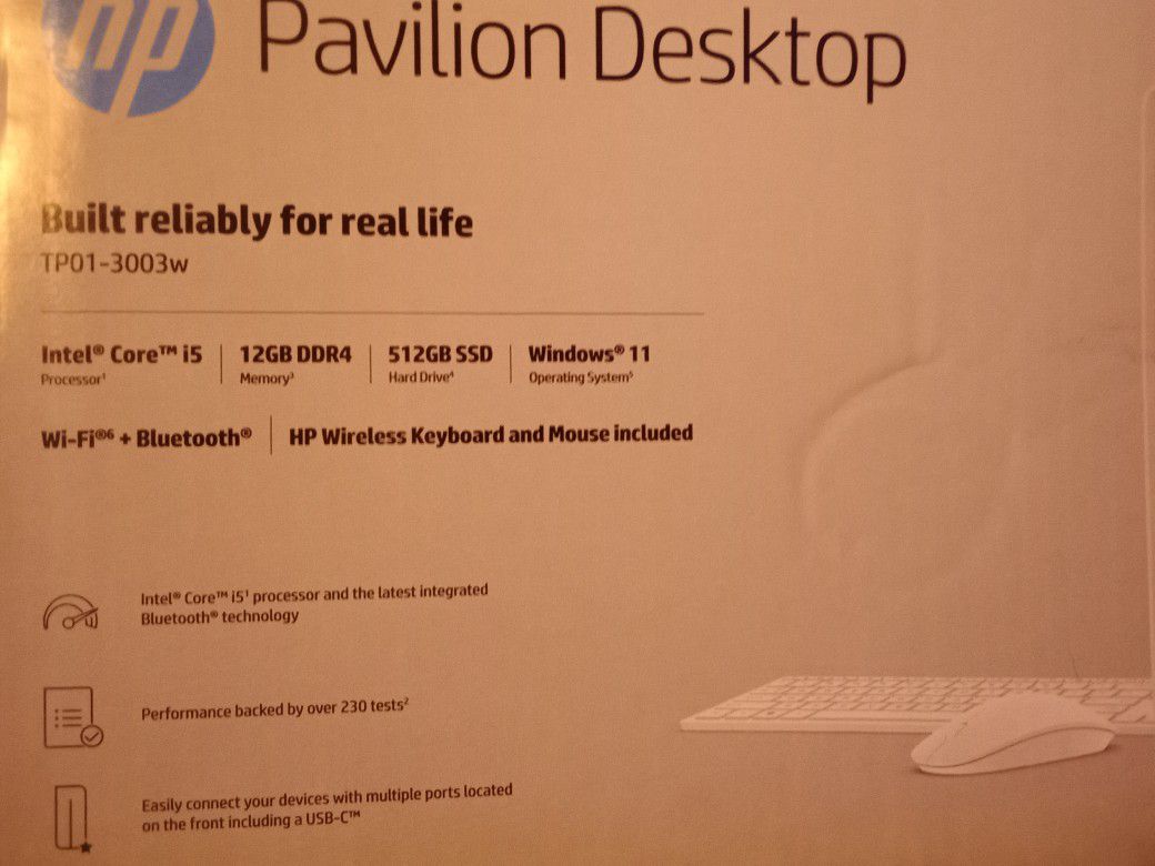 Hp Pavilion Desktop 
