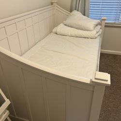 Crate & Barrel Twin Trundle Bed