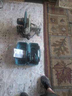 Makita Orbit Sander and Miter saw