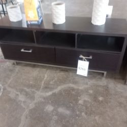 Cappuccino Tv Stand With Drawers