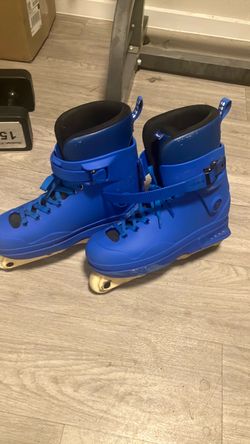 THEM Blue Aggressive Inline Skates