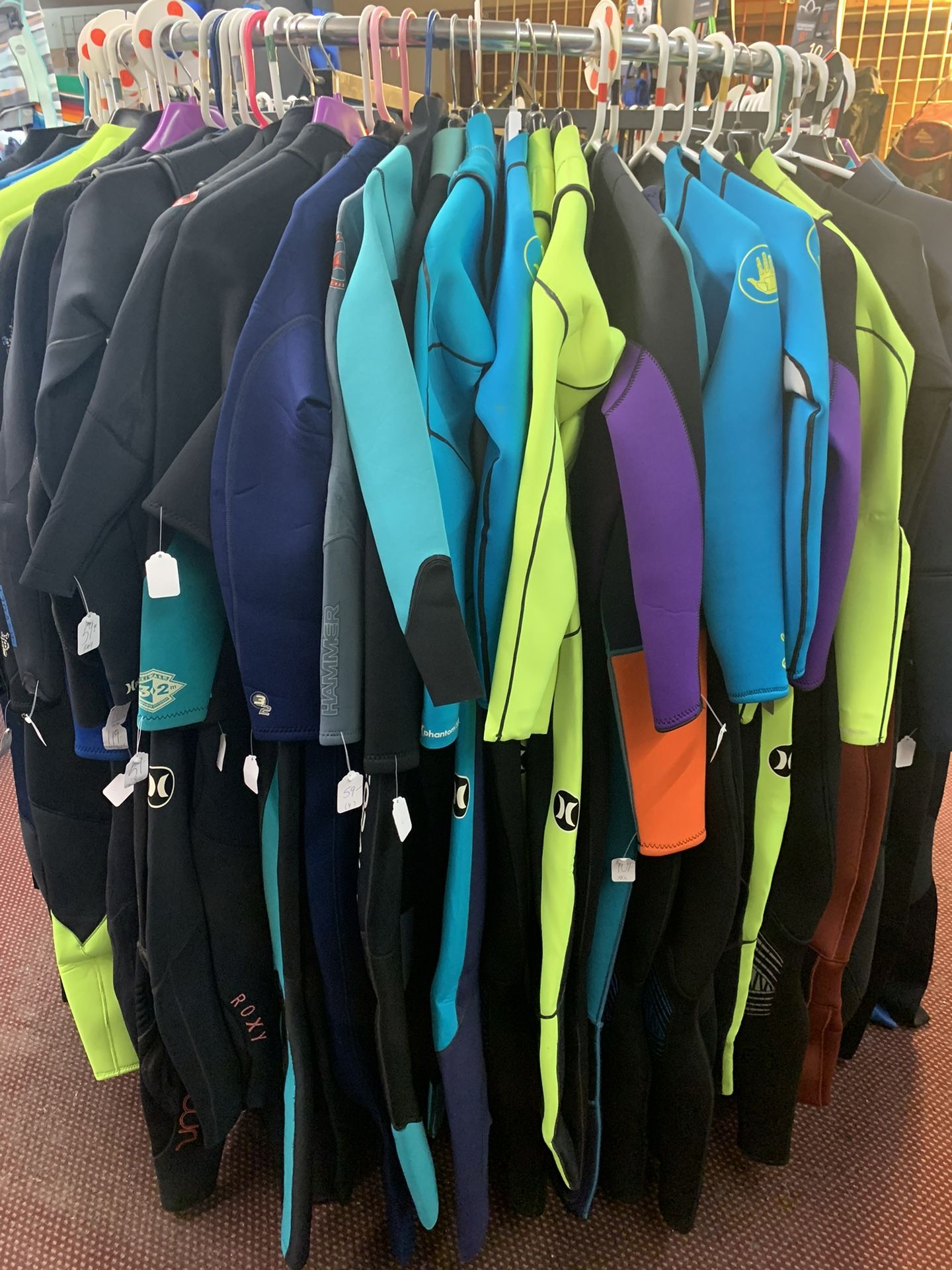 Various Wetsuits. Adults & Juniors. Used & New. Fulls Springs Tops. $29 $149