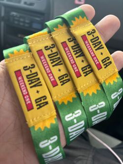 Austin City Limits 3 Day Wristbands Weekend 1