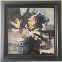 47in X 47in Oil On Canvas 