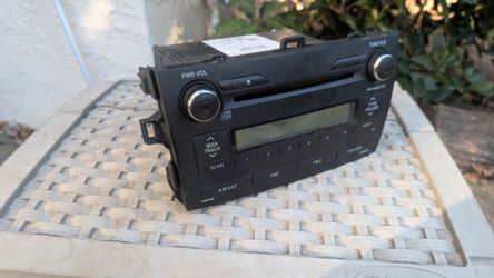 2012 Corolla Stock Radio and Trim