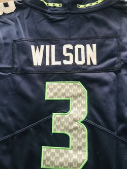 Youth Seattle Seahawks Russell Wilson Nike College Navy Team Color Game Jersey