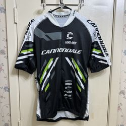Cannondale Factory Racing 3/4 Zip Cycling Jersey Size 2XL