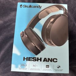 Skullcandy Hesh ANC Noise Canceling Bluetooth Wireless Over-Ear Headphones - Black brand new sealed