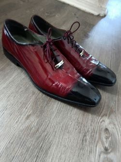 Belvedere mens genuine leather shoes size 10.5