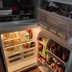 White Refrigerator 