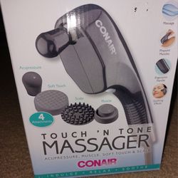 NEW IN PLASTIC/ BOX 📦.  CONAIR MASSAGER. SEE ALL PHOTO'S.  CASH /PICKUP ONLY 