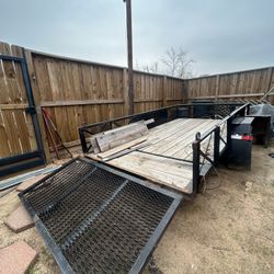  Homemade Trailer 12 Feet With ramp Bill to Sale