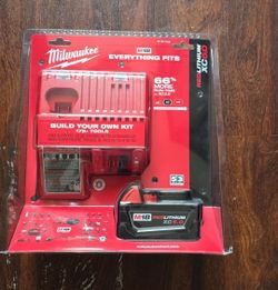 Milwaukee battery and charger