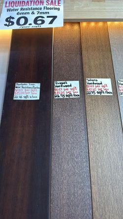 Water Resistant Bamboo and Hardwood Flooring