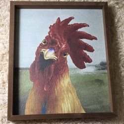 Beautiful Vintage Rooster Photo