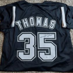 Frank Thomas Signed Jersey Beckett COA