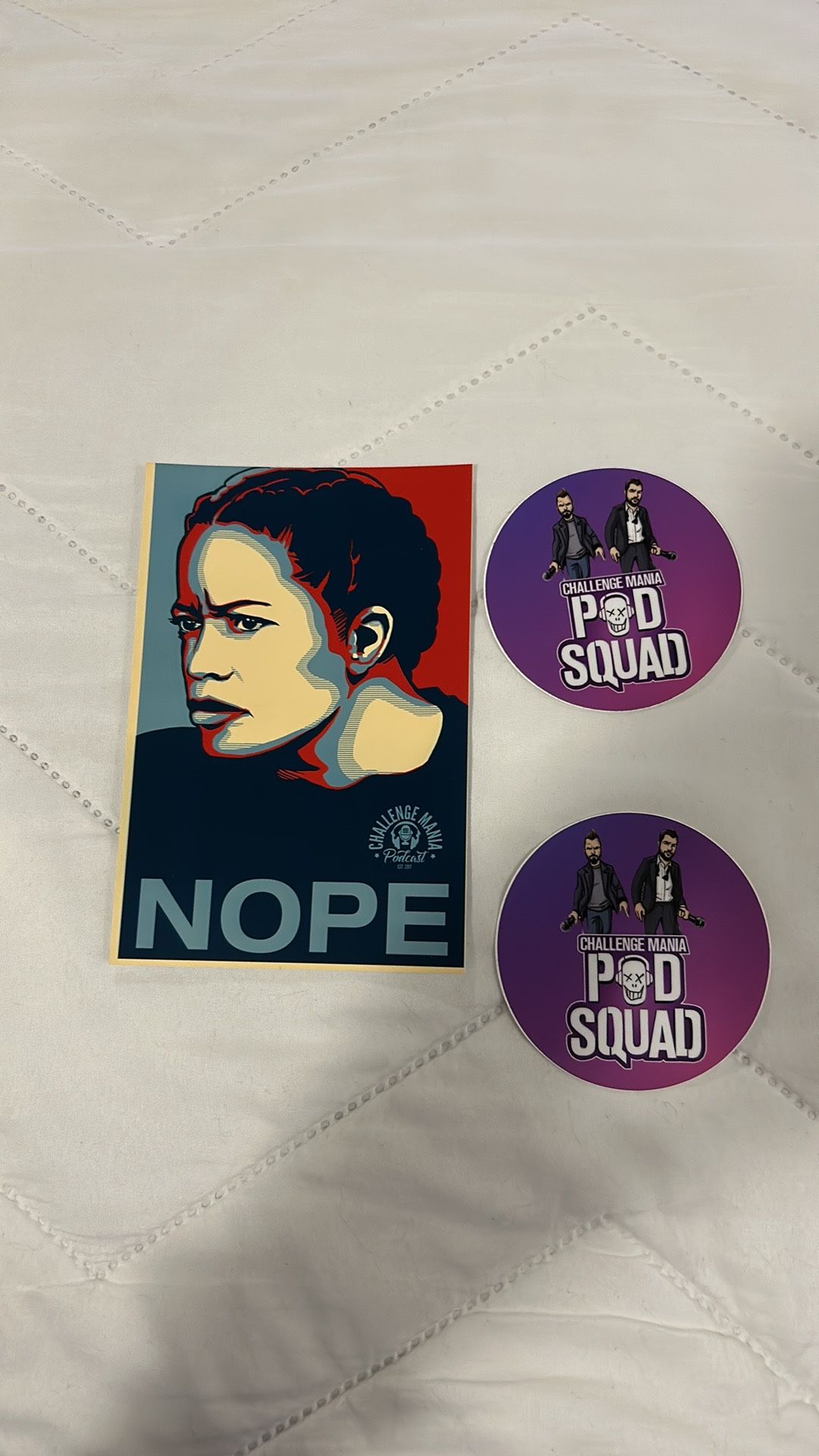3 Stickers