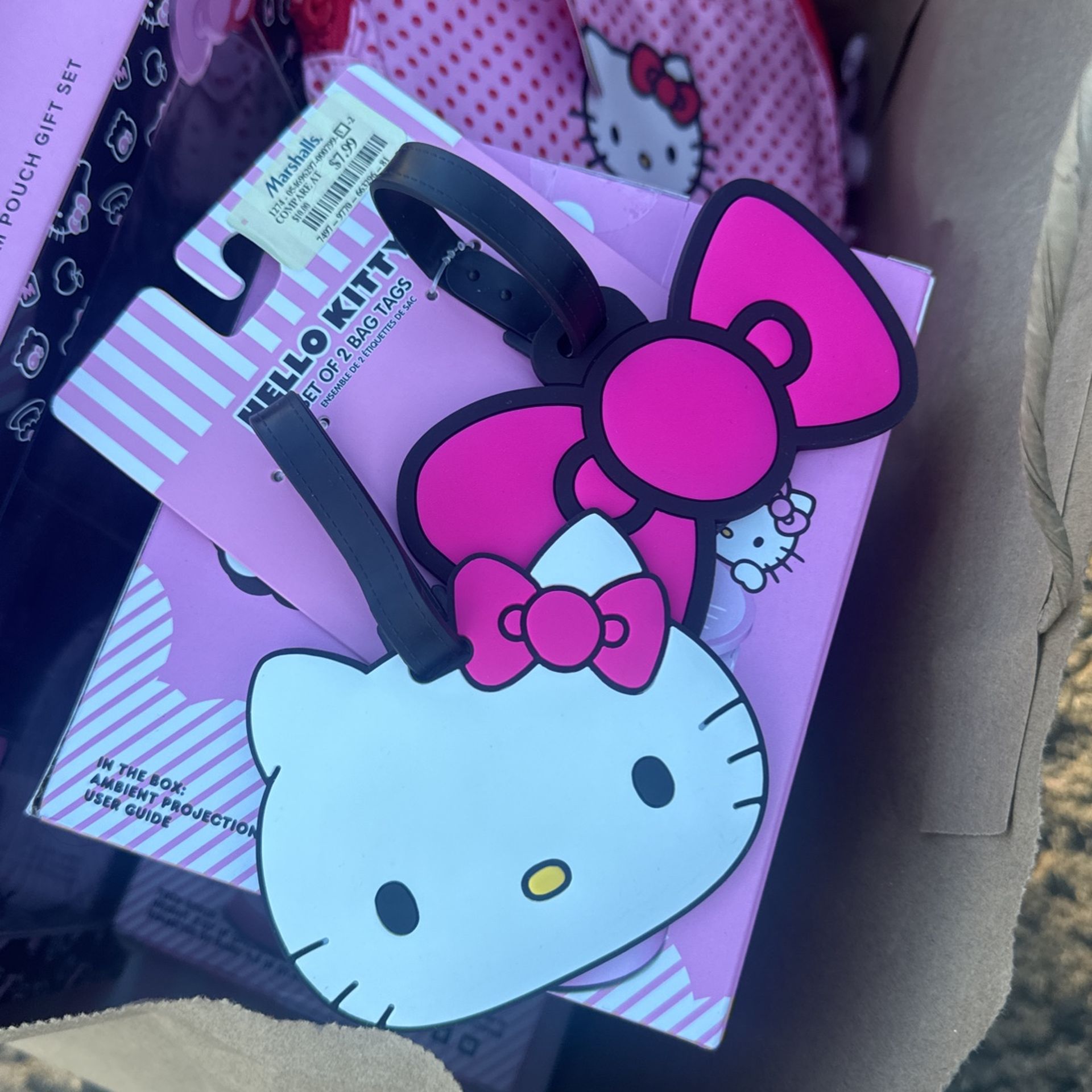 hello kitty luggage tags 