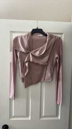 Ladies XS / Jrs Large Crop Asymmetrical Jacket