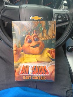 Dinosaurs baby Sinclair action figurine with accessories high chair different tail different face interchangeable heads bottle toys