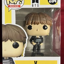Funko POP! Rocks #284 BTS Butter V Vinyl Figure.  K-POP Sensation from the music video Butter.