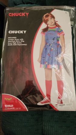 Girls Chucky Costume