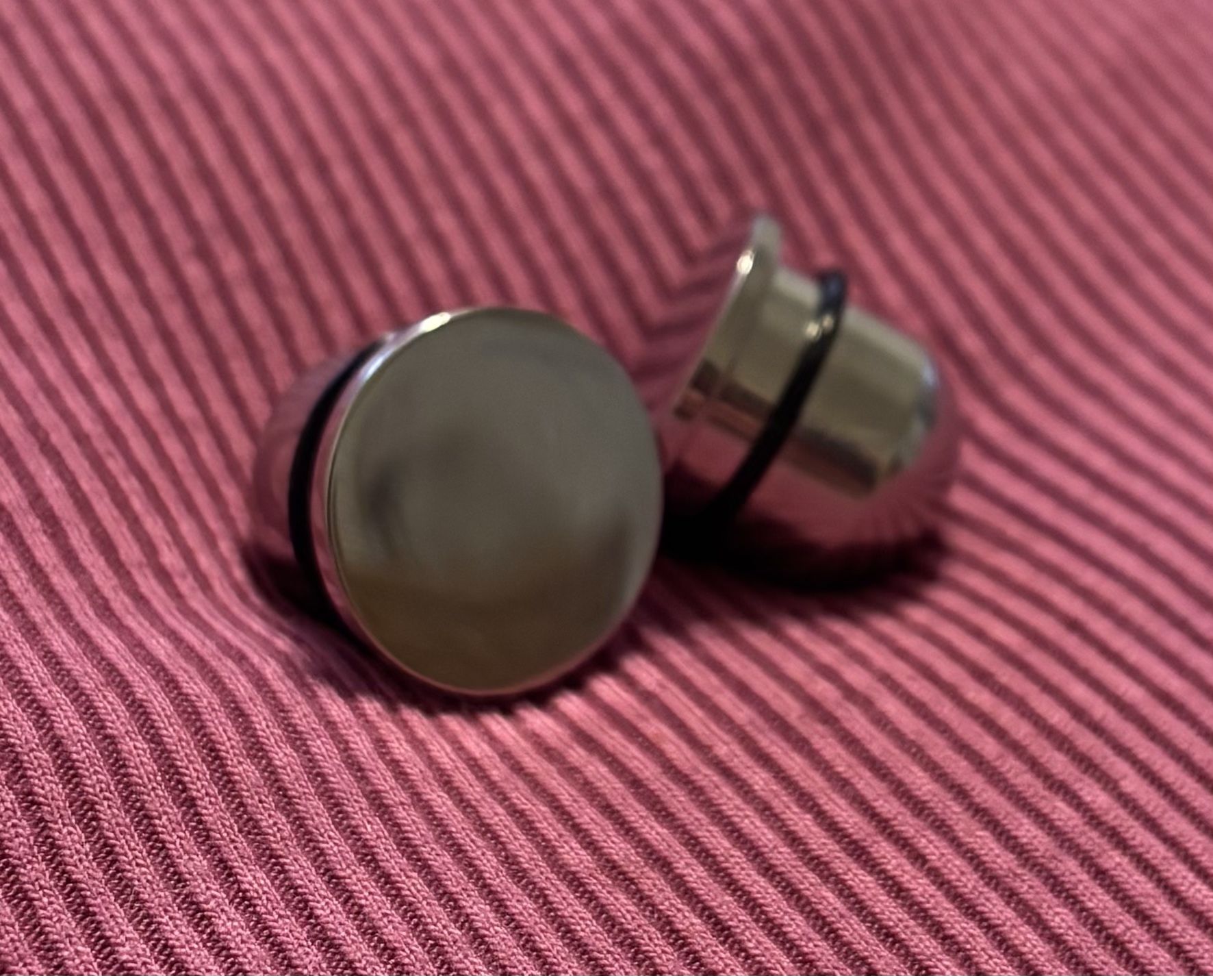 16mm 5/8 Stainless Steel Silver Plugs Gauges Body Jewelry