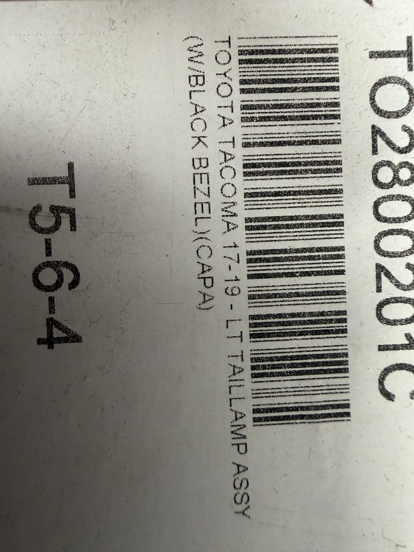 New In Box Toyota Tacoma Tail lamp