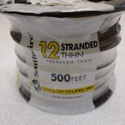 Southwire #12 Stranded CU THHN 500ft. Brown.