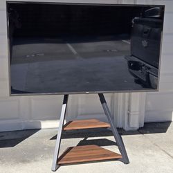 65 Inch LG 4K UHD TV with Stand!
