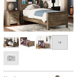 Twin Bed From Ashley Furniture Store
