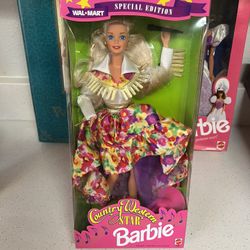Country Western Star Barbie doll. This is a special edition, collector doll released in 1994, exclusive to Walmart. $20