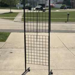 Merchandise Grid Wall Display Rack