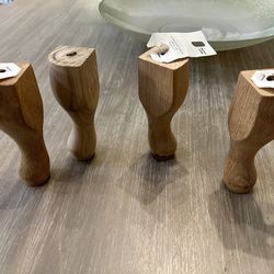 5” Wooden Table/Chair Legs $10