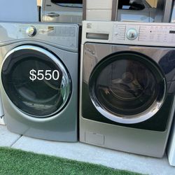 (use normal wear) beautiful Kenmore Washer And Whirpool Dryer (1 Year Warranty)