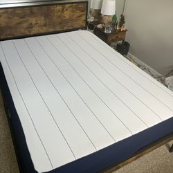 Full Mattress And Bed Frame 