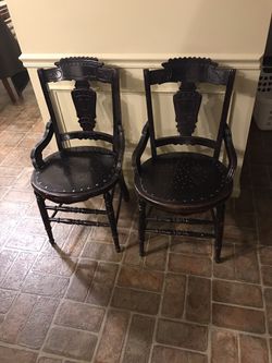 Two Antique Chairs.