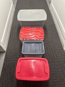 Set Of 4 Storage Bins