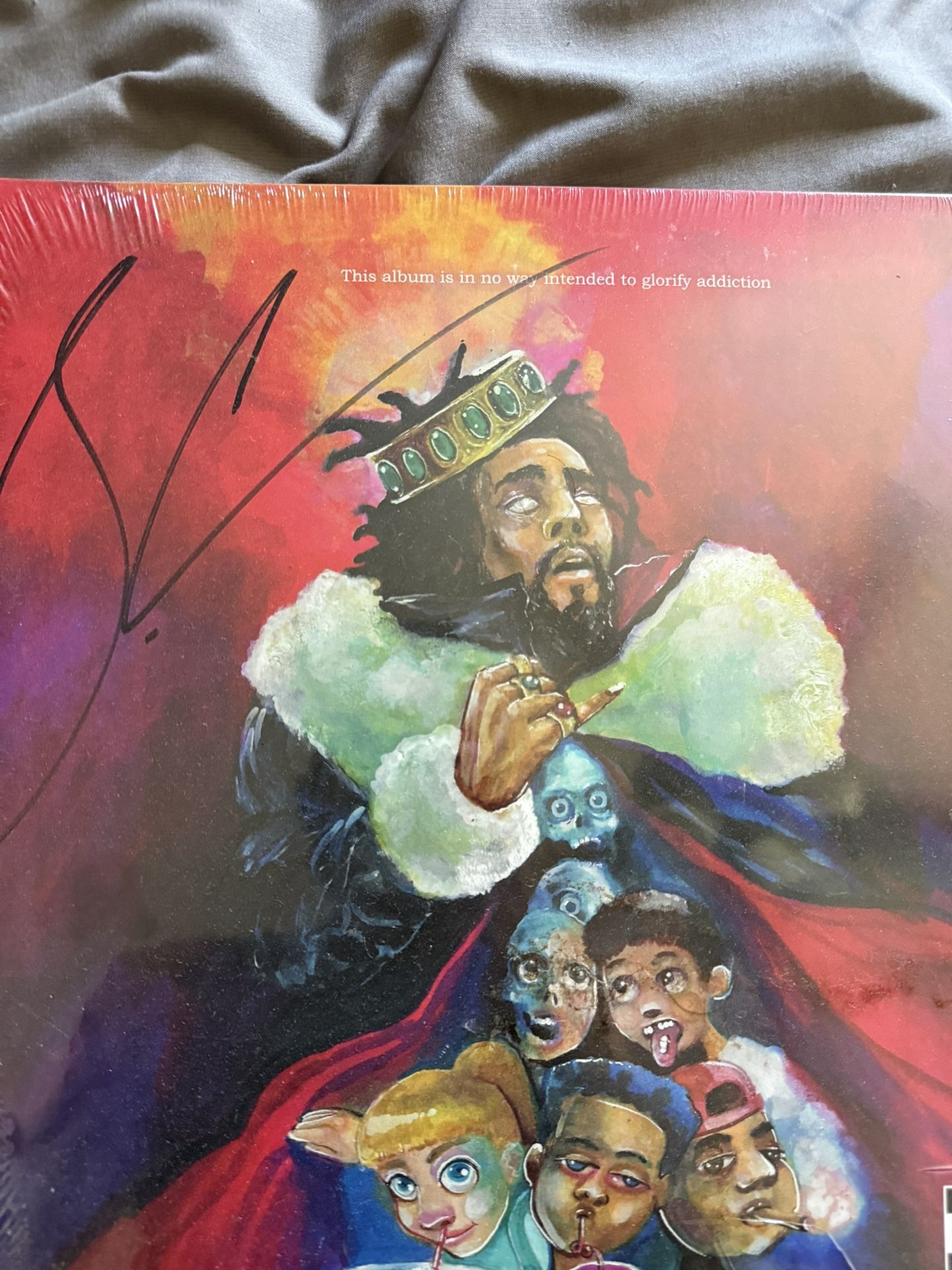 J Cole Signed Vinyl