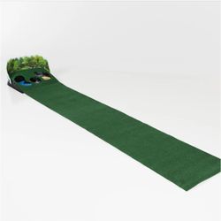 New cordless electronic return putting mat by Sharper Image