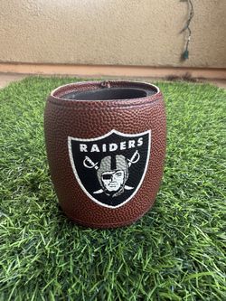 Las Vegas Raiders Football Coozie – Brand New 