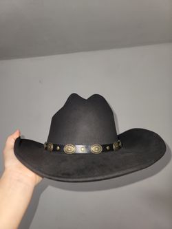 Black Felt Cowgirl Hat