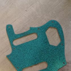 Fender JAGUAR Green Sparkle Pick Guard