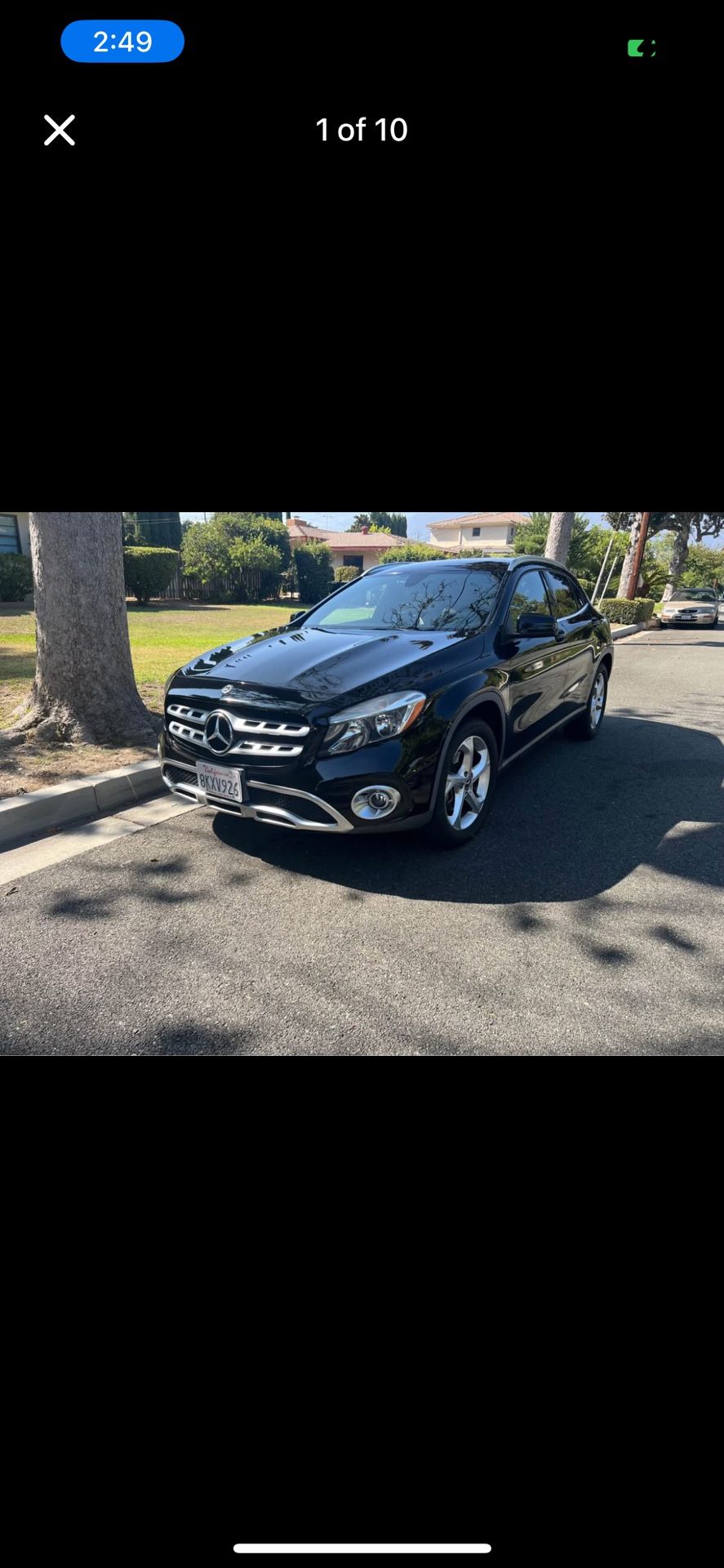 2019 Mercedes-Benz GLA 250