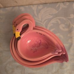 Brand New Flamingo Nesting Measuring Cups