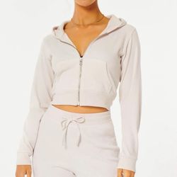 Womens Crop Hoodie 