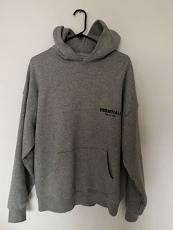 Essential “dark Oatmeal” hoodie 