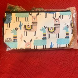 Cute Llama Cosmetic Case