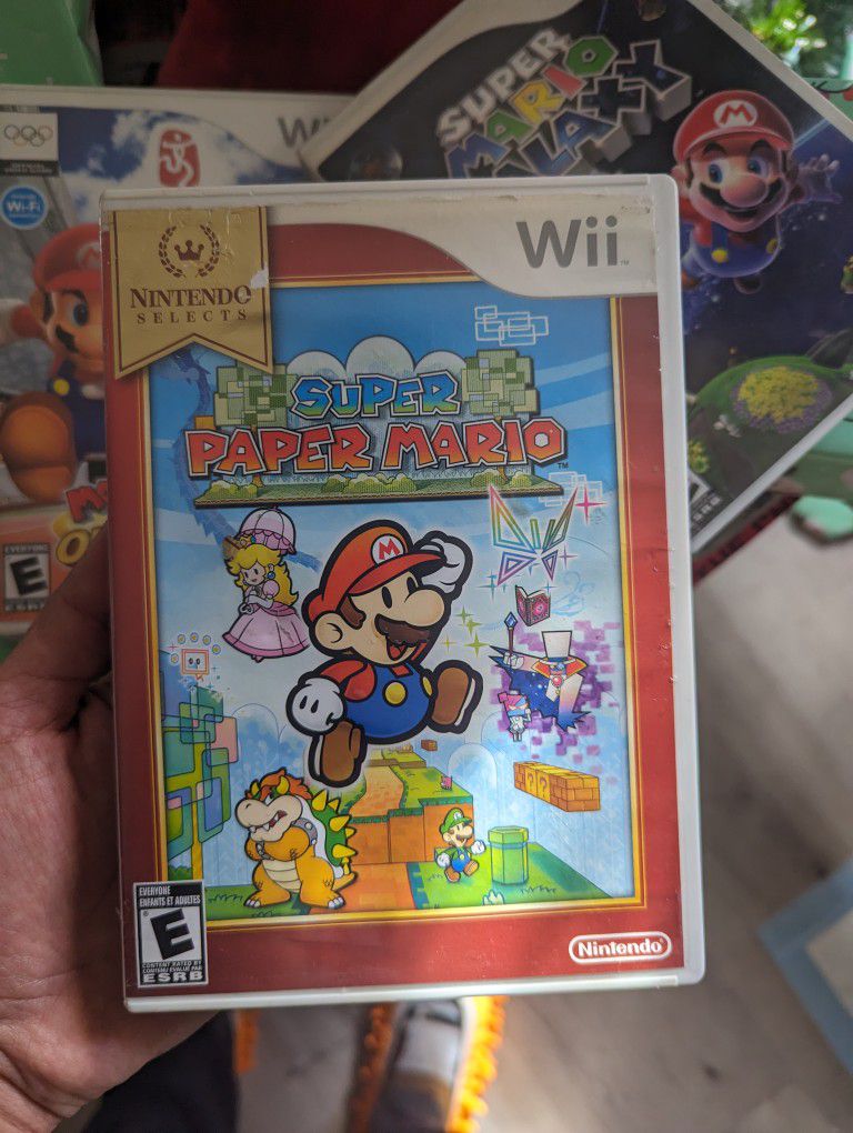 Super Paper Mario For Nintendo Wii