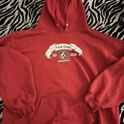 1990s Volcom Hoodie L